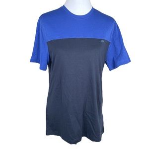 Michael Kors Short Sleeve T Shirt Blue Navy Size Medium